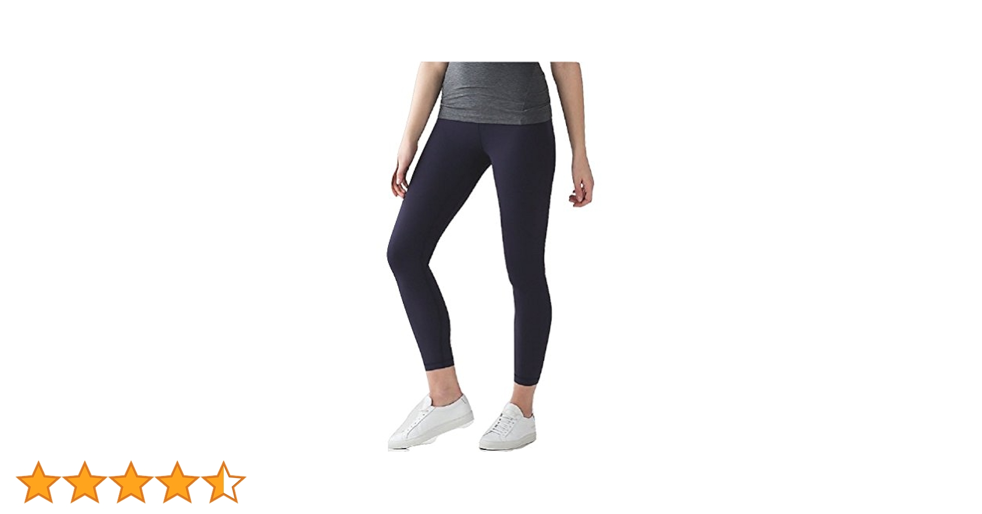 【新品タグ付】lululemonヨガパンツ(M ネイビー) Lululemon ネイビー ハイウエスト ヨガパンツ 24” - メルカリ